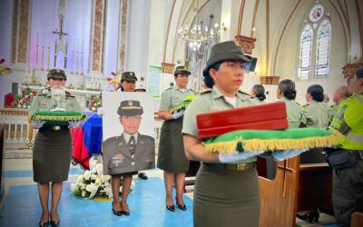 Policía de Neiva rindió un homenaje póstumo a la Subintendente Natalia Argüello
