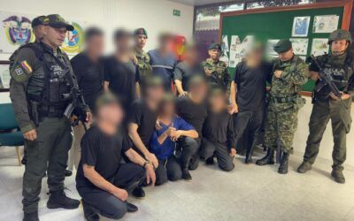 Fueron rescatadas nueve personas secuestradas en el occidente del Huila