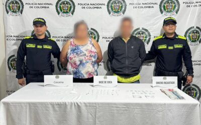 Capturan a dos personas en zona rural de Saladoblanco, Huila, por expendio de estupefacientes